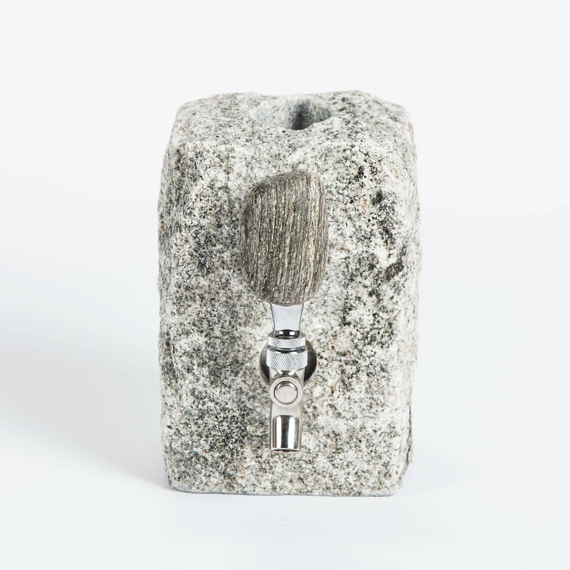 Gray Stone Drink Dispenser