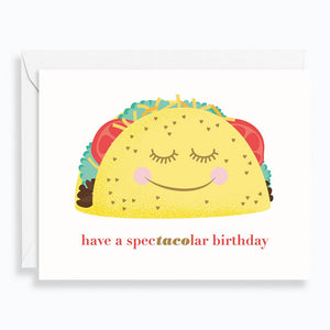 Spectacolar Birthday A2 Single Card