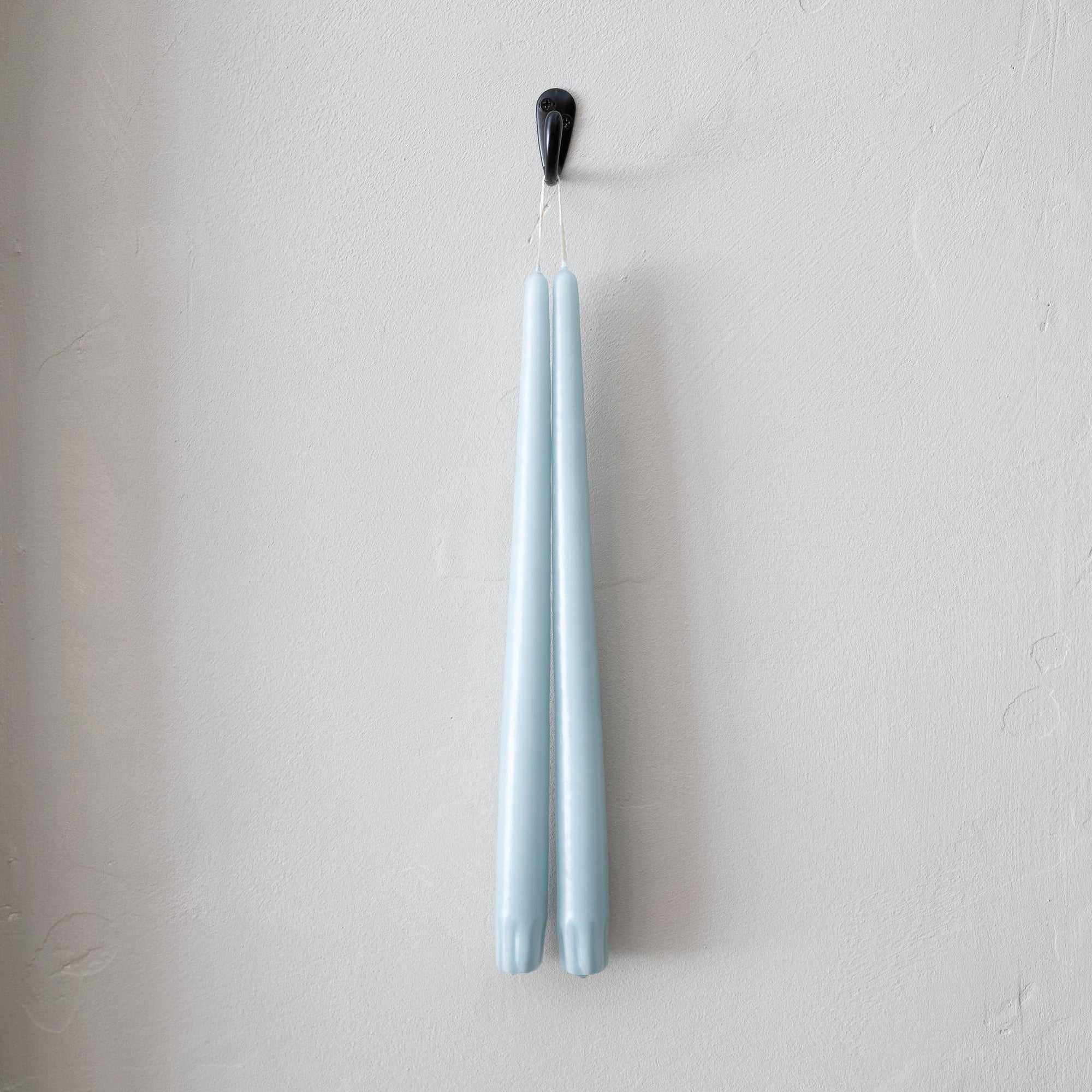 Light Blue Taper Candles