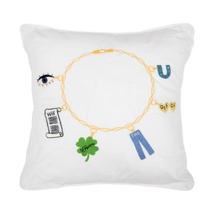 Charm Bracelet Pillow (I Will Charm the Pants off of You)