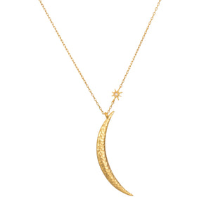 Adjustable Moon Necklace