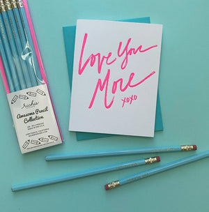 Love You More Pencils