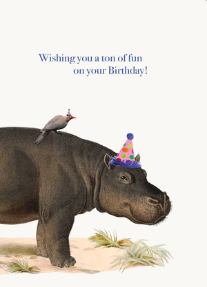 Wishing you a ton of fun on your Birthday!