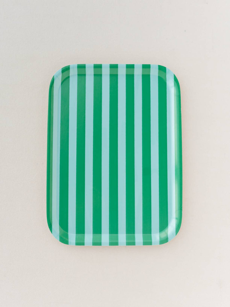 Striped Serving Platter