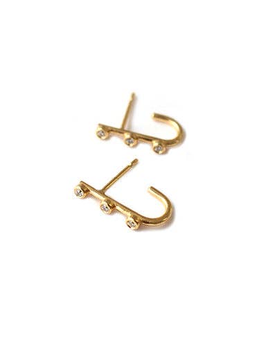 Gold Nina Studs