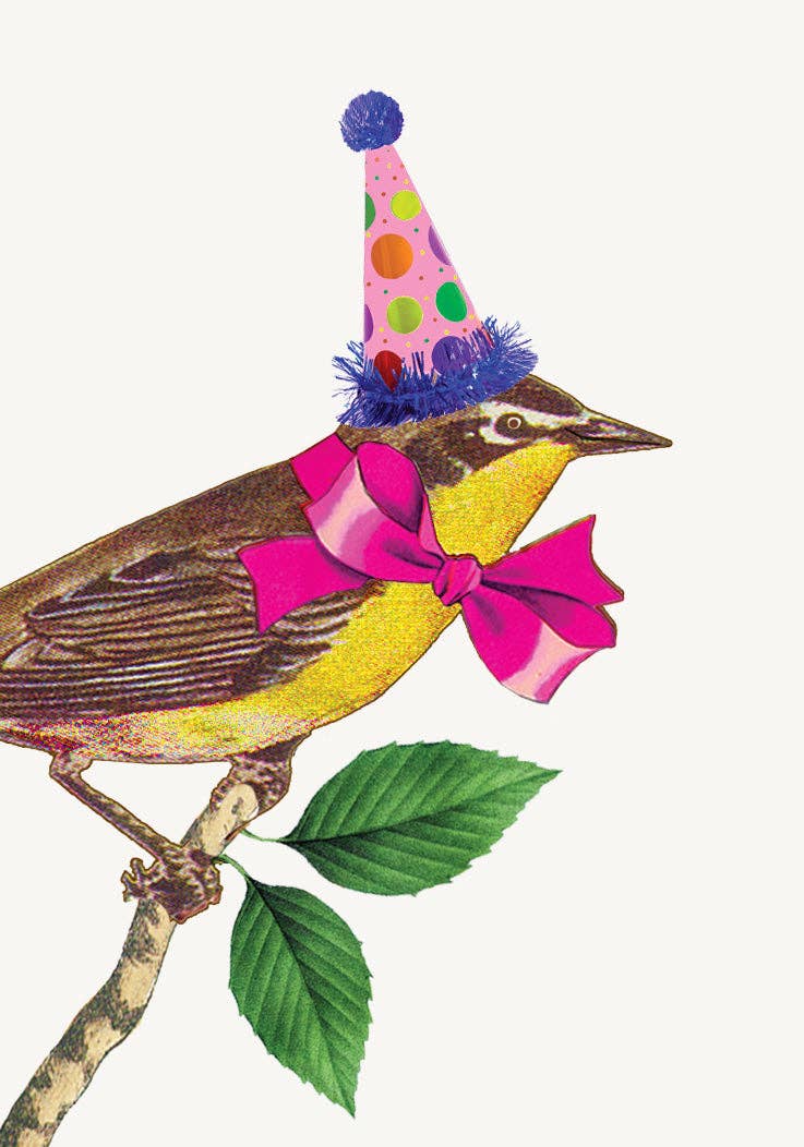 Birthday Bird Enclosure Card