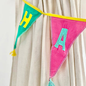 Rainbow Happy Birthday Banner