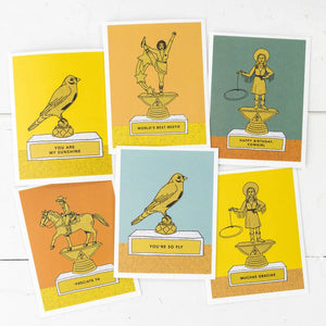 Trophy Greeting Cards