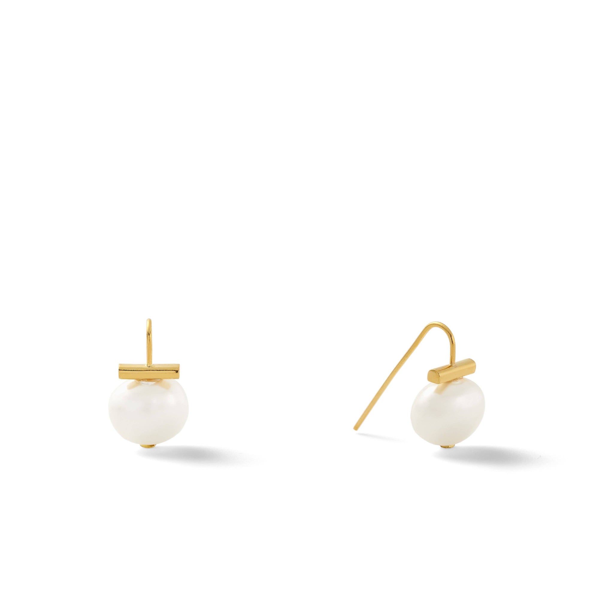 Classic Baby Pebble Pearls: White