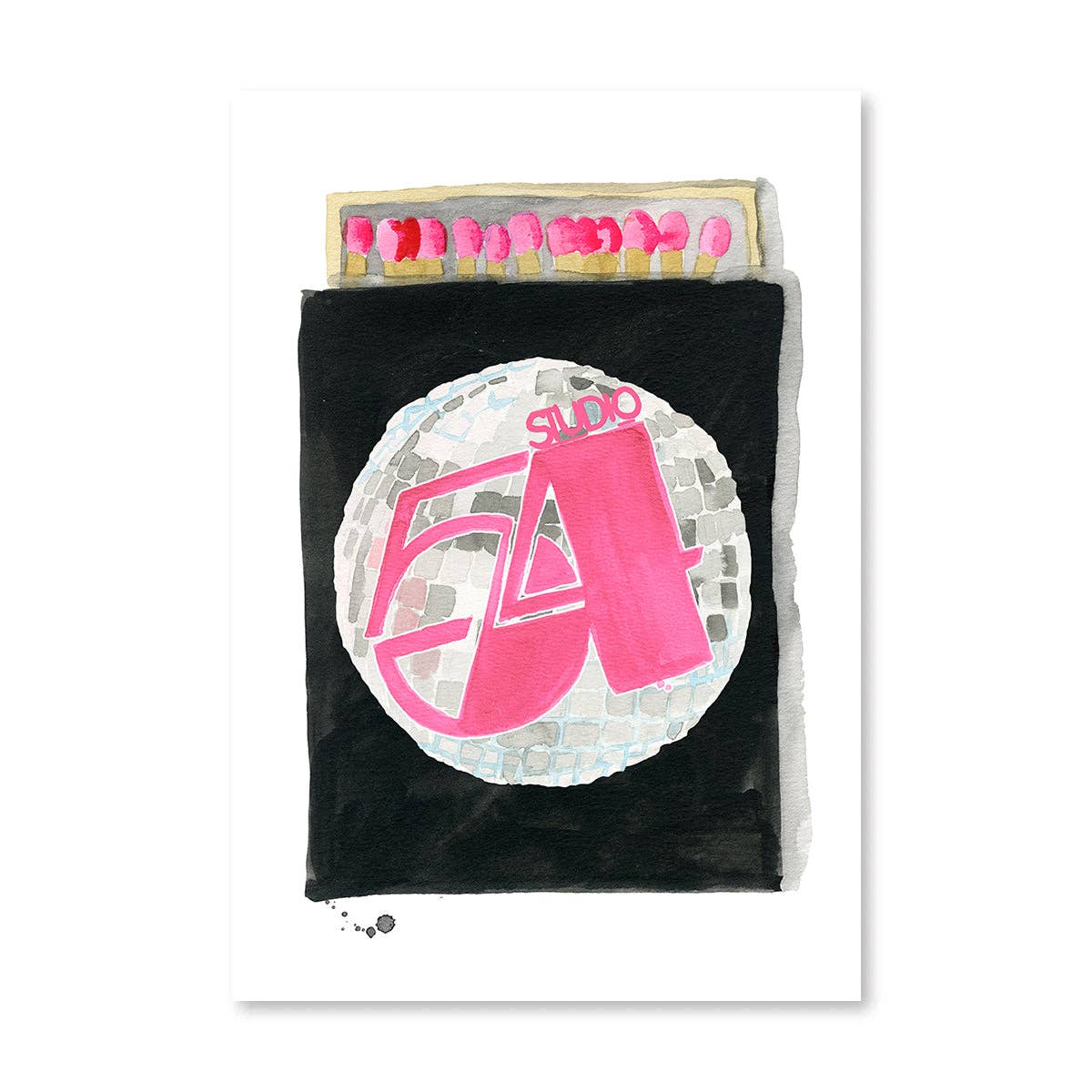 Studio 54 Matchbook Print