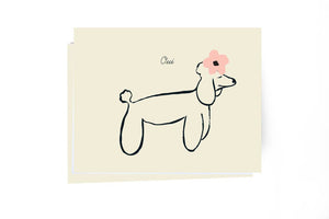Oui Doggie Notecard