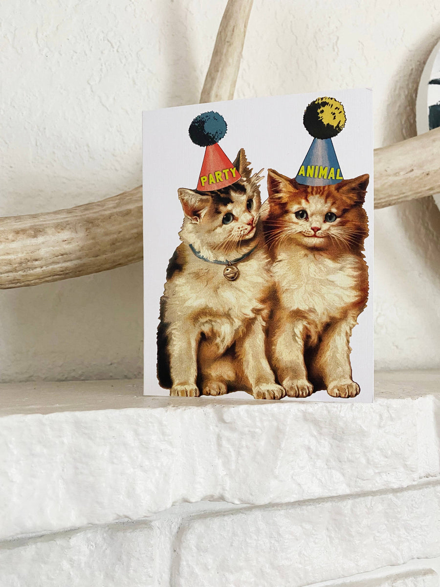 Party Animal Cats Card