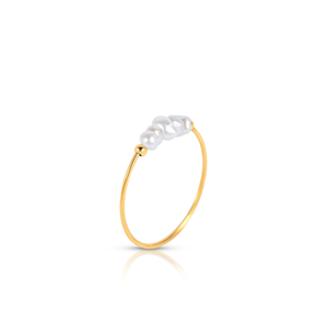 Ellie Vail - Tessa Dainty Pearl Ring