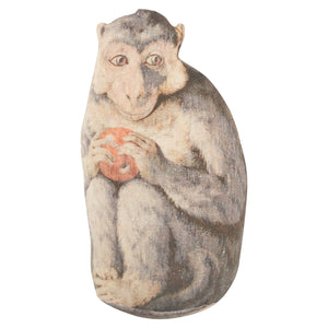 Vintage Monkey Pillow