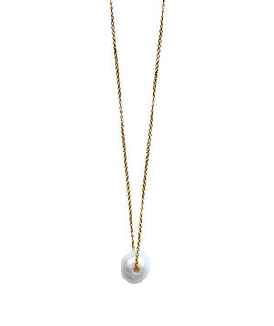 sliding pearl necklace