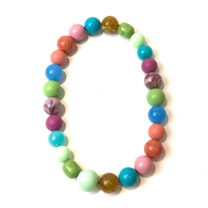 Fruity Lucite Bauble Necklace - Shortie