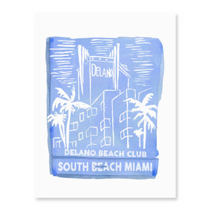 Delano South Beach Matchbook
