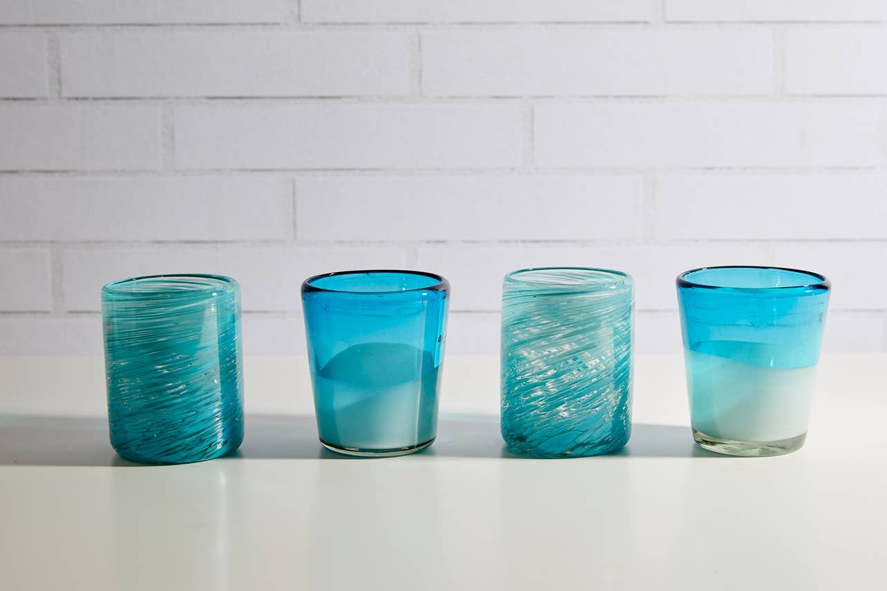 Mexican Handblown Glasses