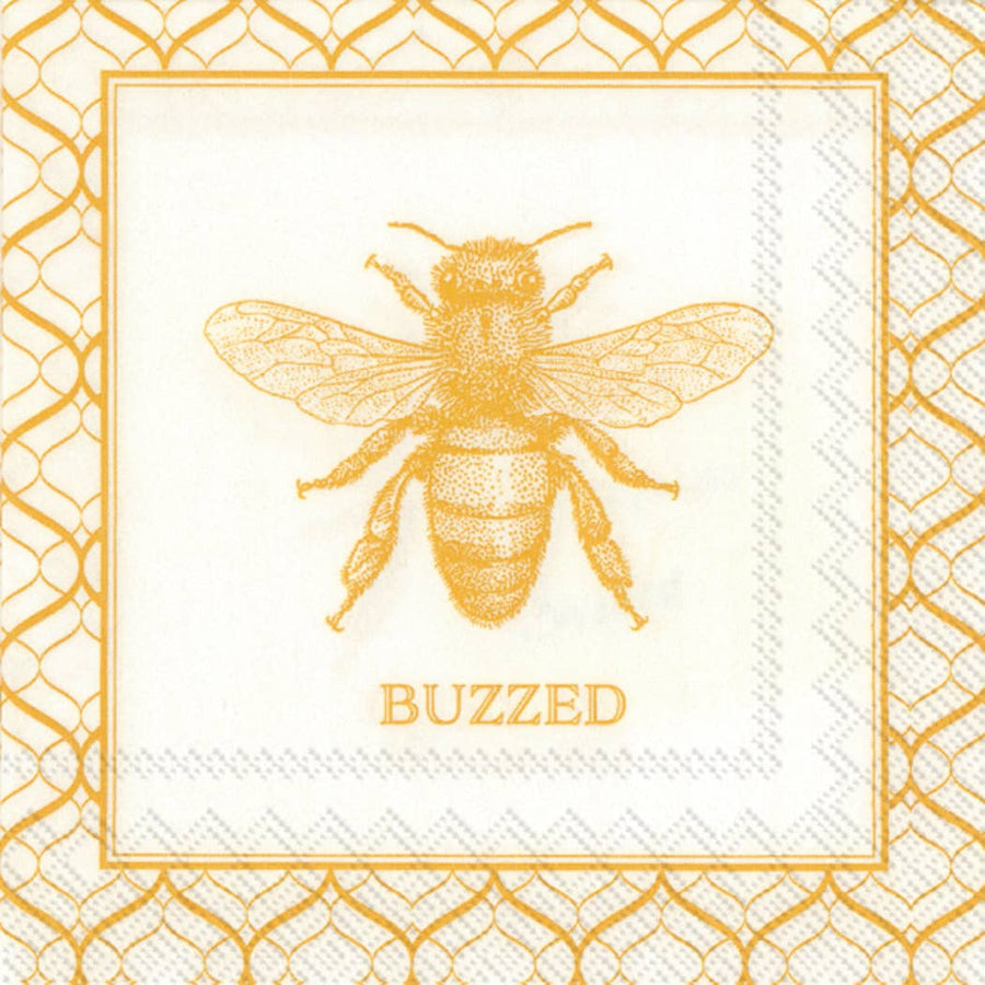Buzzed Bee Cocktail Napkins