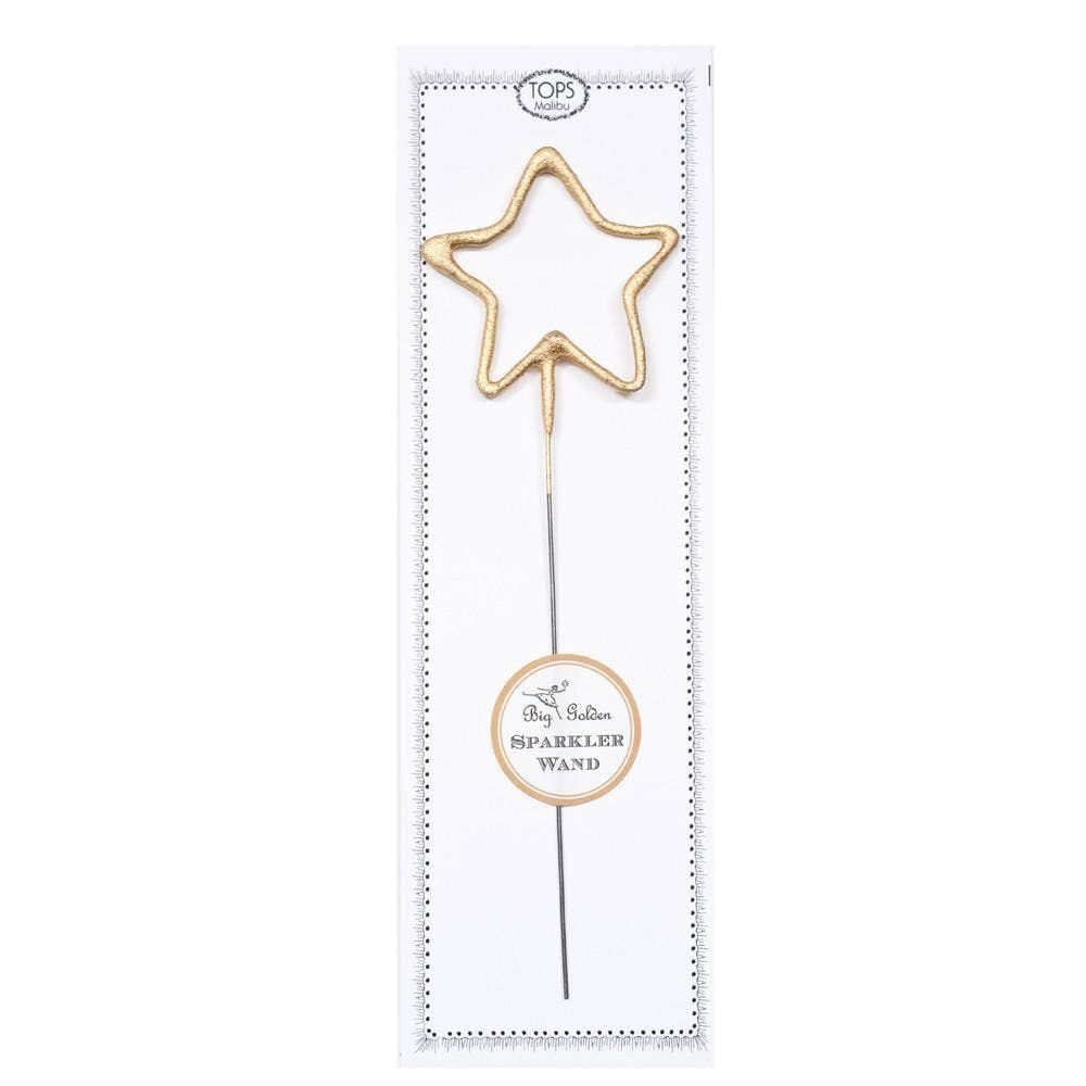 Big Golden Sparkler Wand Star