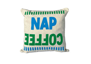 Conundrum Pillow Cover - Coffee/Nap