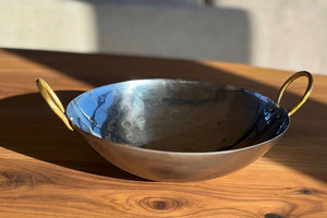 Indian Kadai Steel Wok