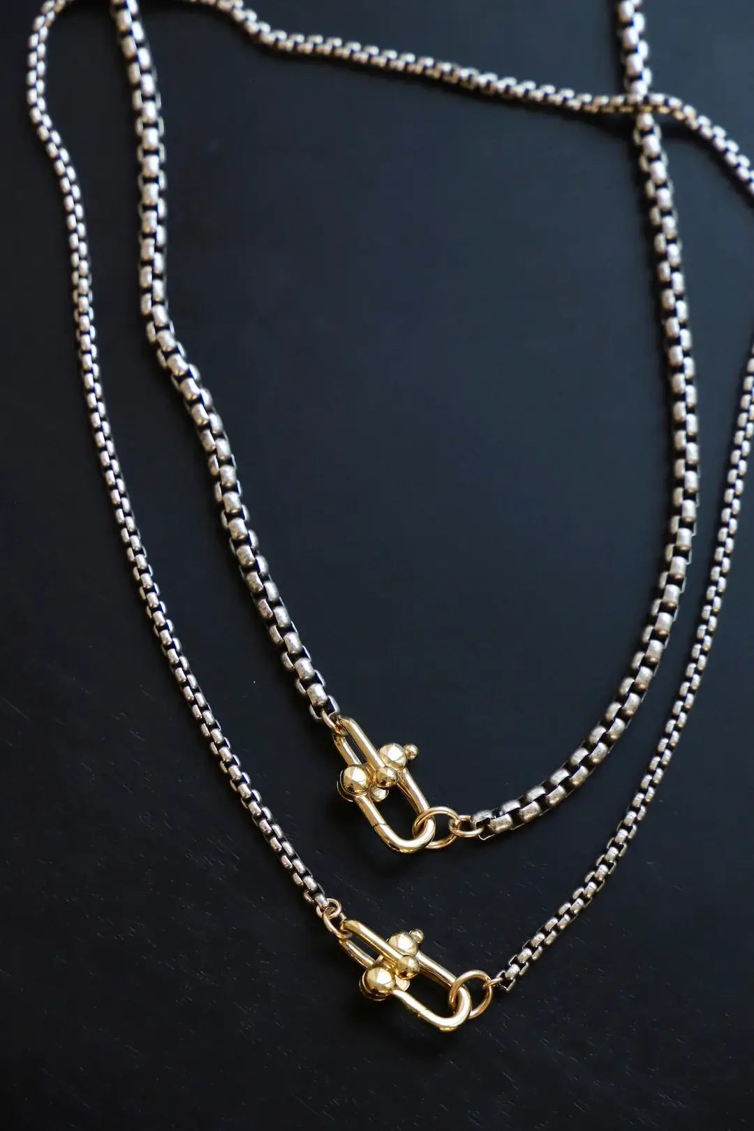 Mixed Metal Nova Chain Necklace
