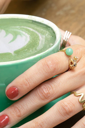 Cat's Cradle Ring - 18K Gold Plated