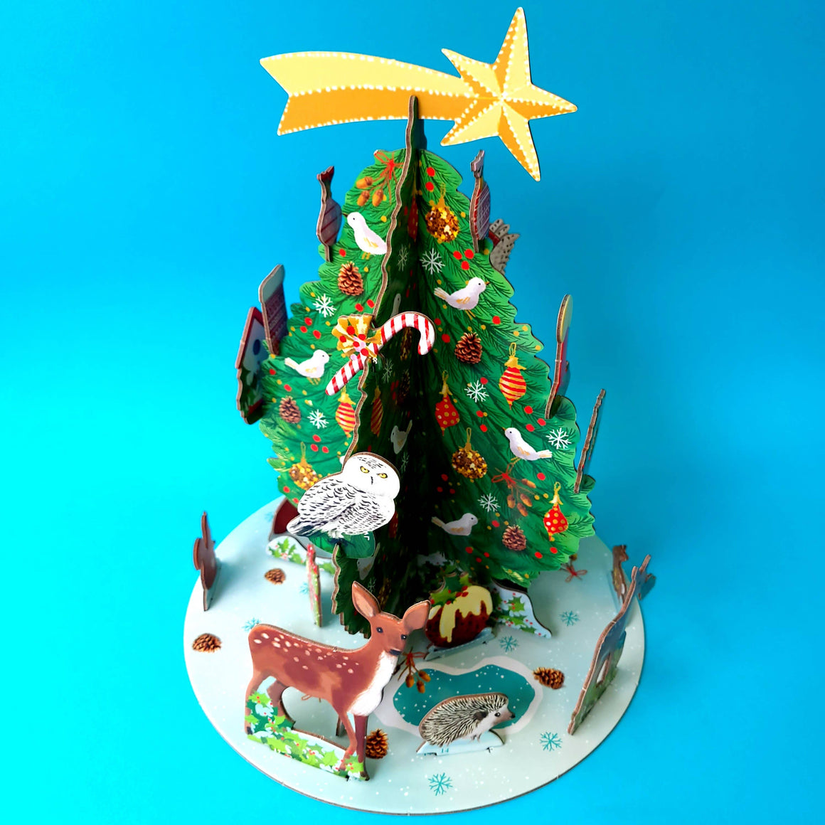 Tree w/Star Pop & Slot Advent Calendar