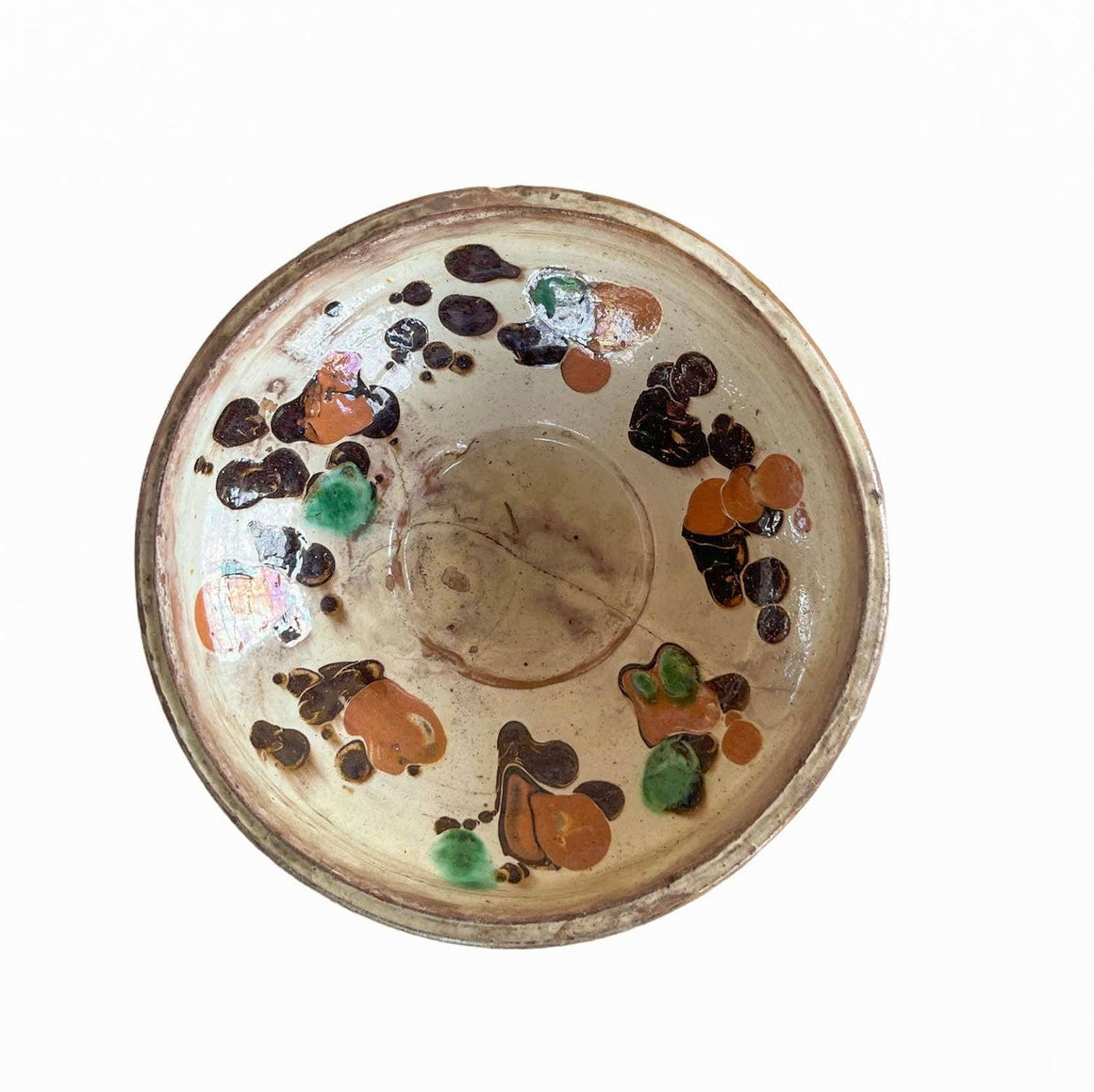 Vintage Folk Art Bowl