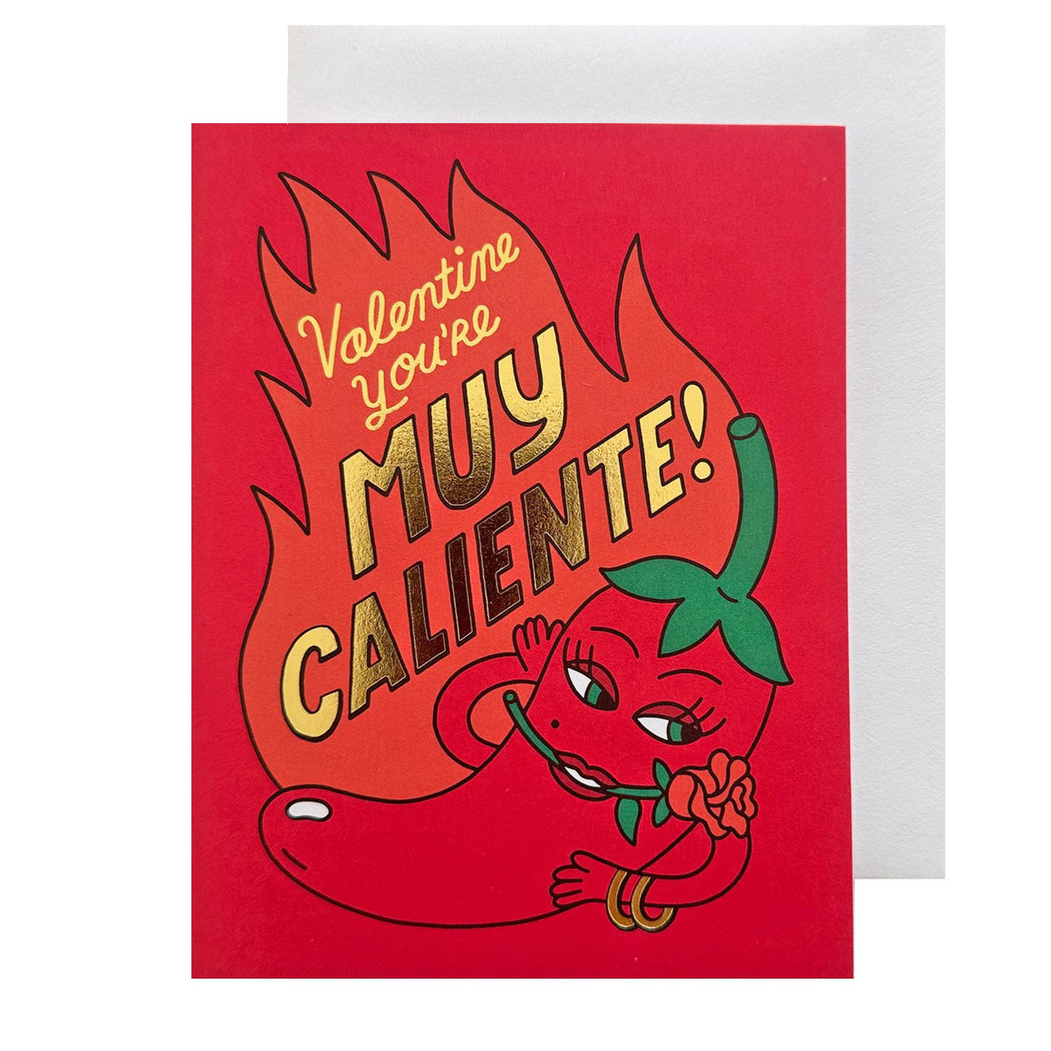 Muy Caliente Valentine's Day Card