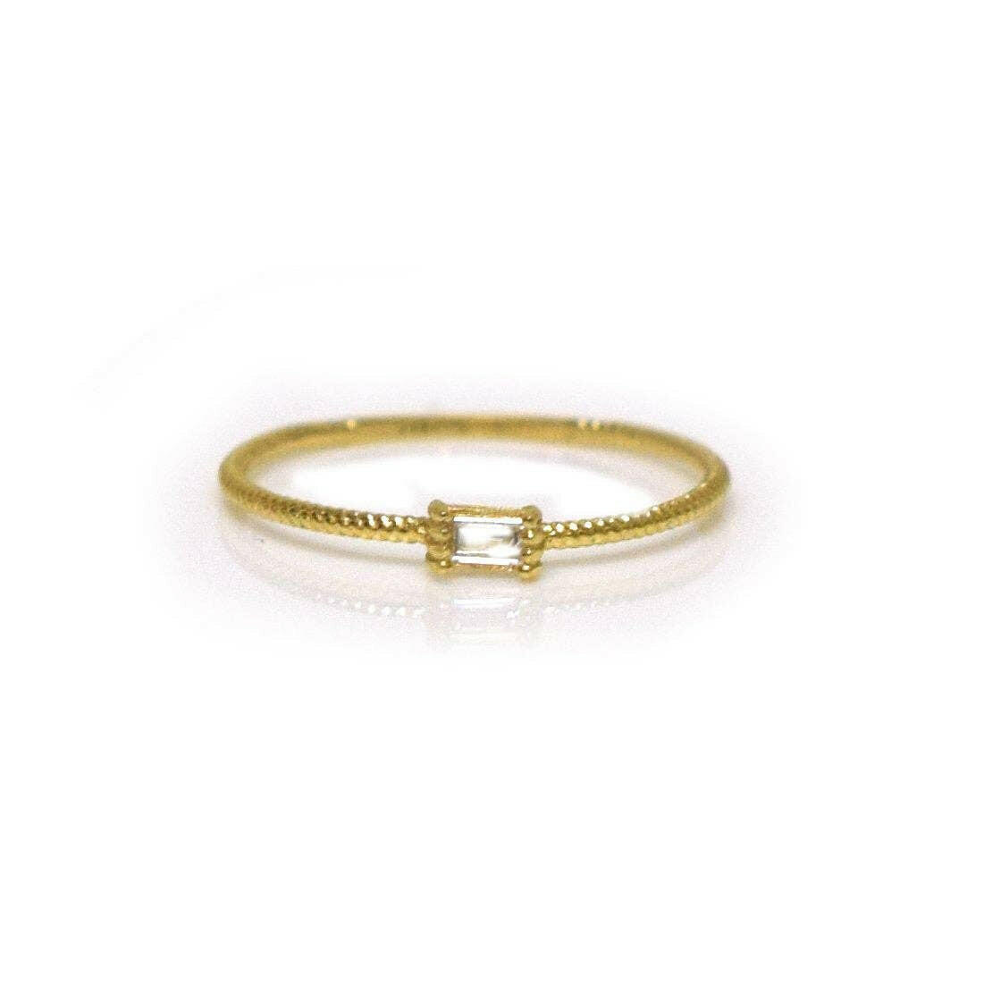 Golden Grace Twist Ring - Box Turtle