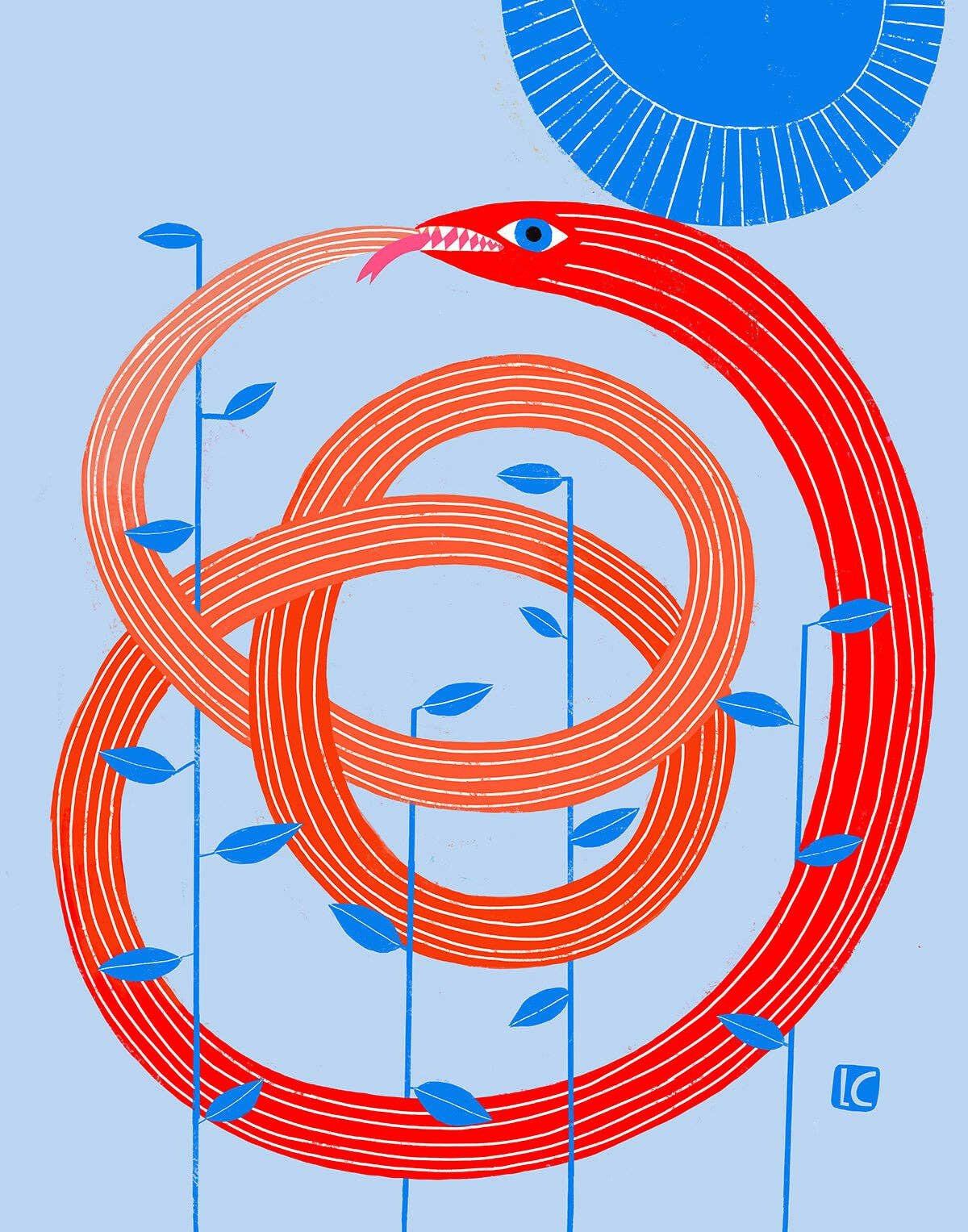 Ouroboros - Art Print - Box Turtle